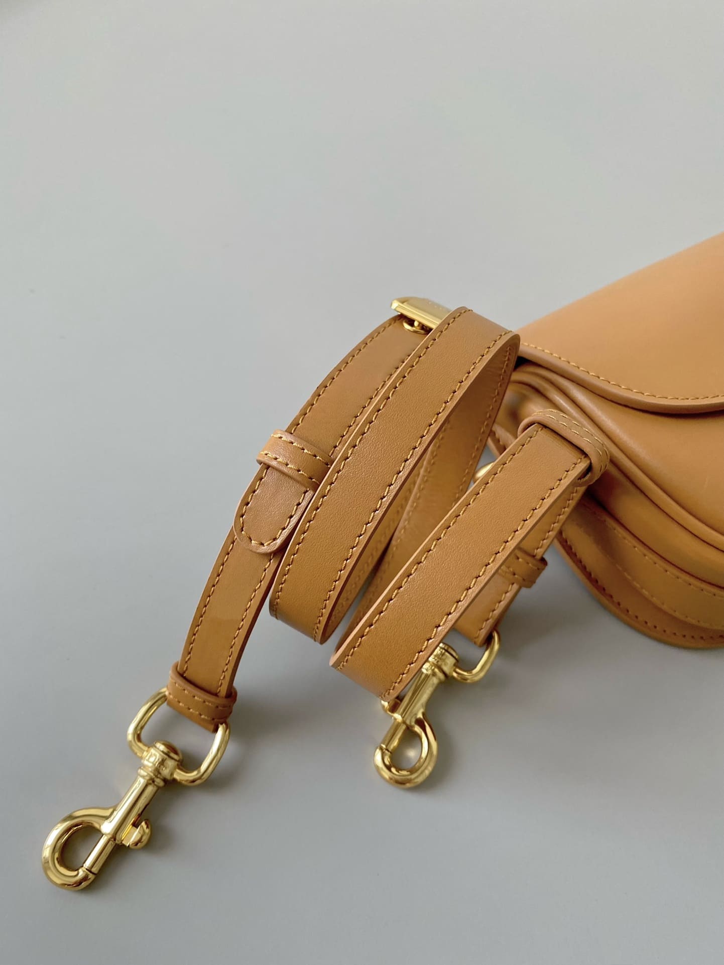 TÚI Dior Women Bobby East-West Bag Box Calfskin-Orange Top Quality