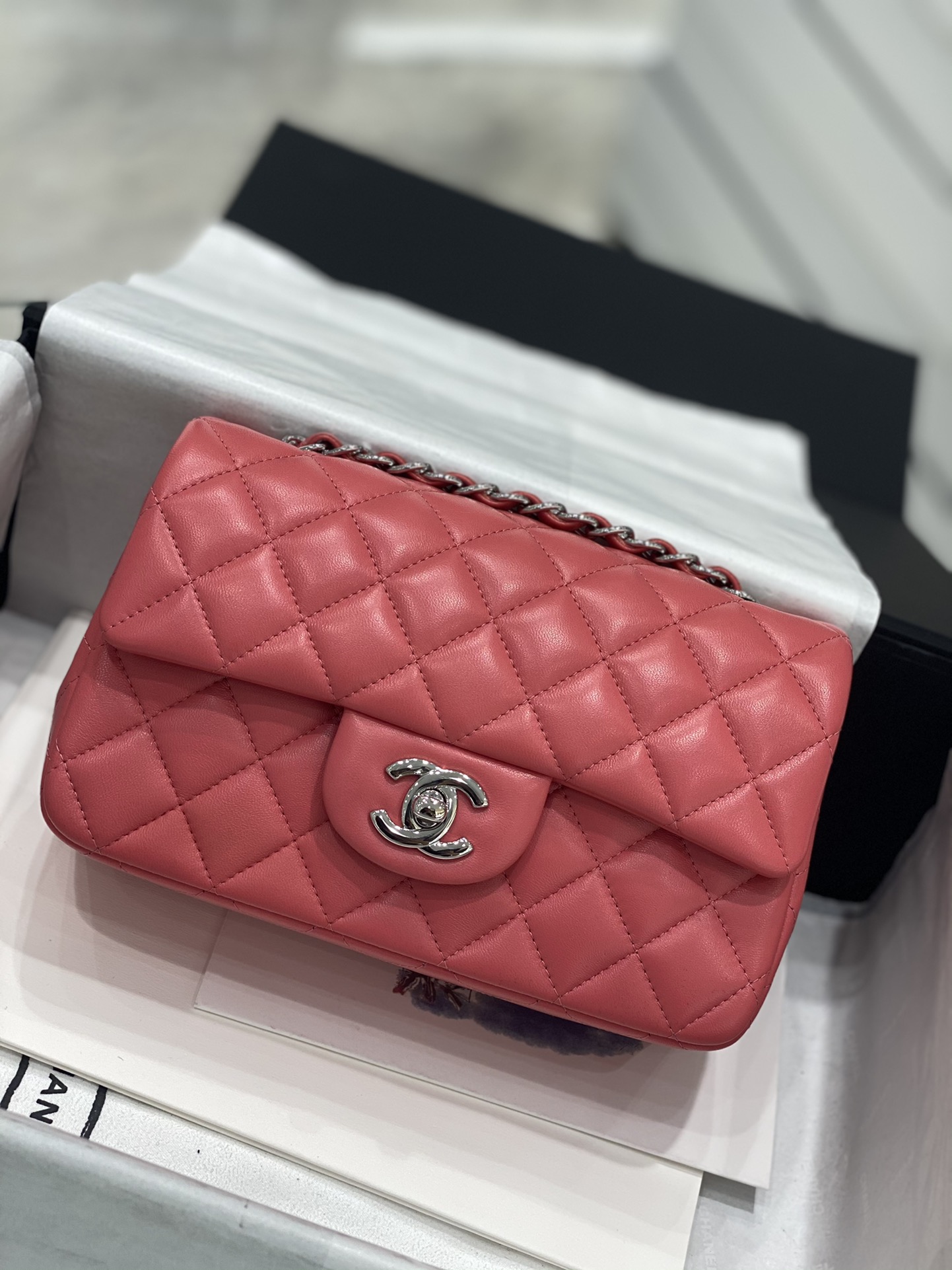 TÚI CHANEL CF 20 BODIN JOYEUX PINK DA HAAS
