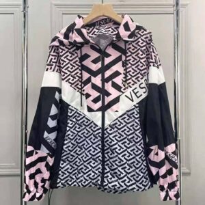 ÁO Versace La Greca Windbreaker