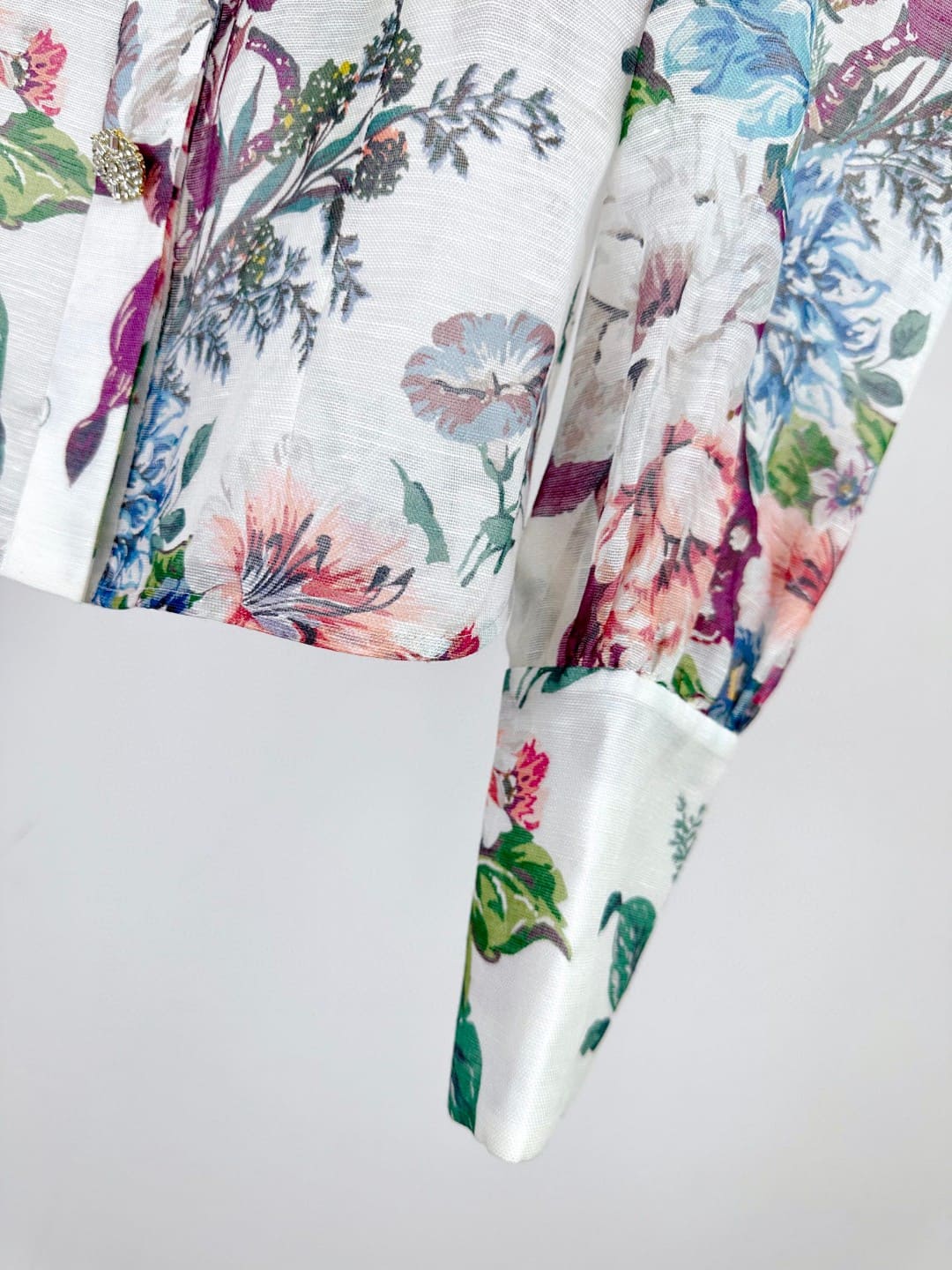 ÁO ZIMMERMANN Flower Vintage Dress High Classy