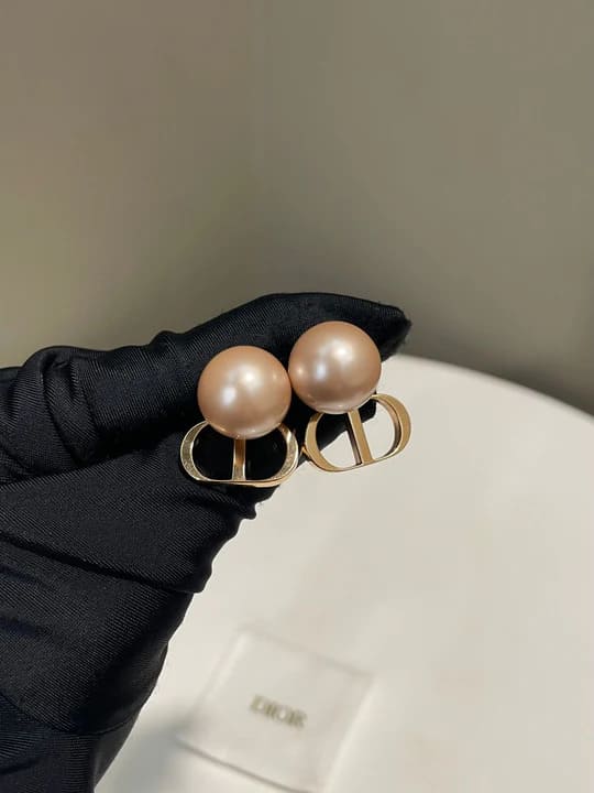 HOA TAI DIOR CD PEARL PINK TRIBALES