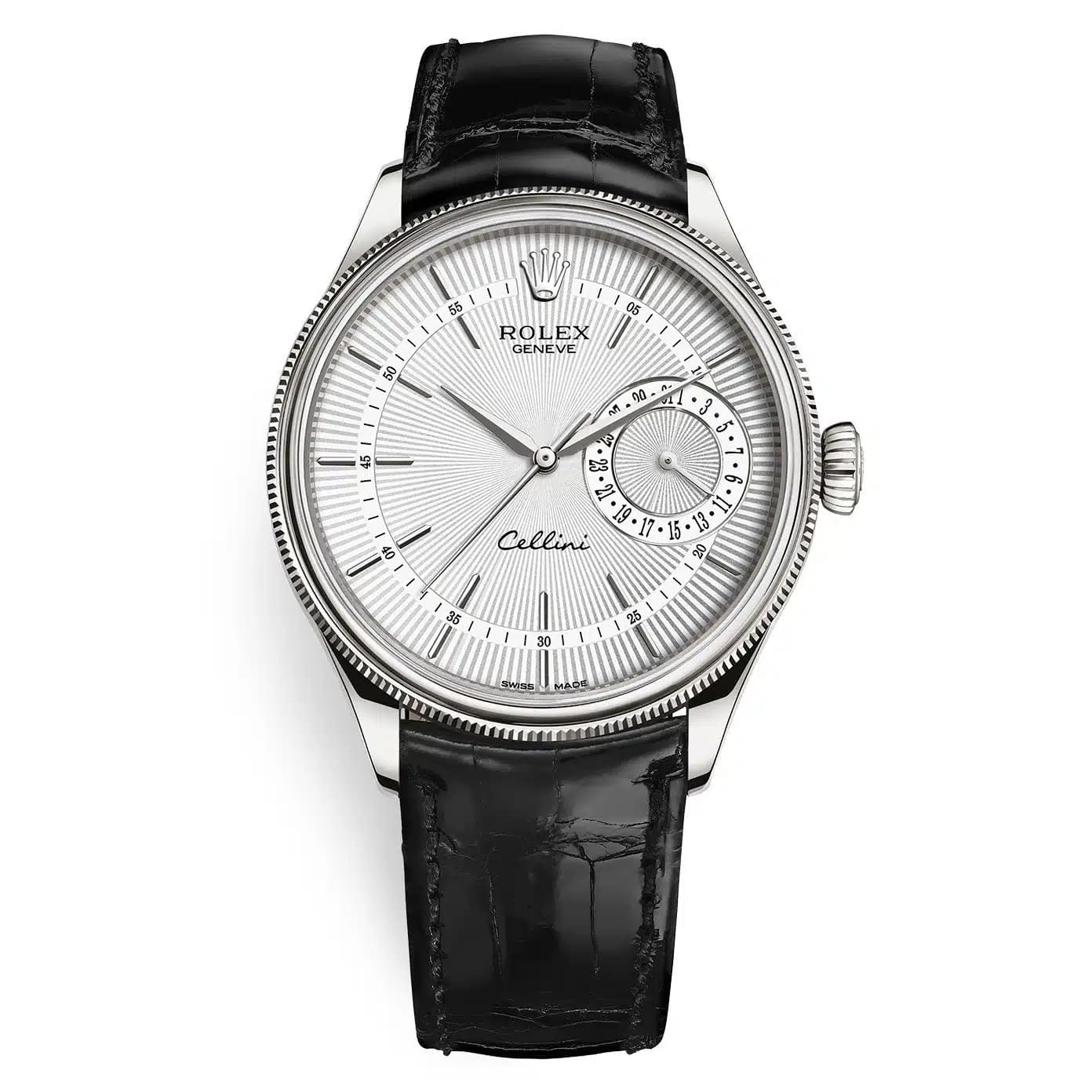 Đồng hồ Rolex Cellini 50519 Silver Dial mặt số màu bạc