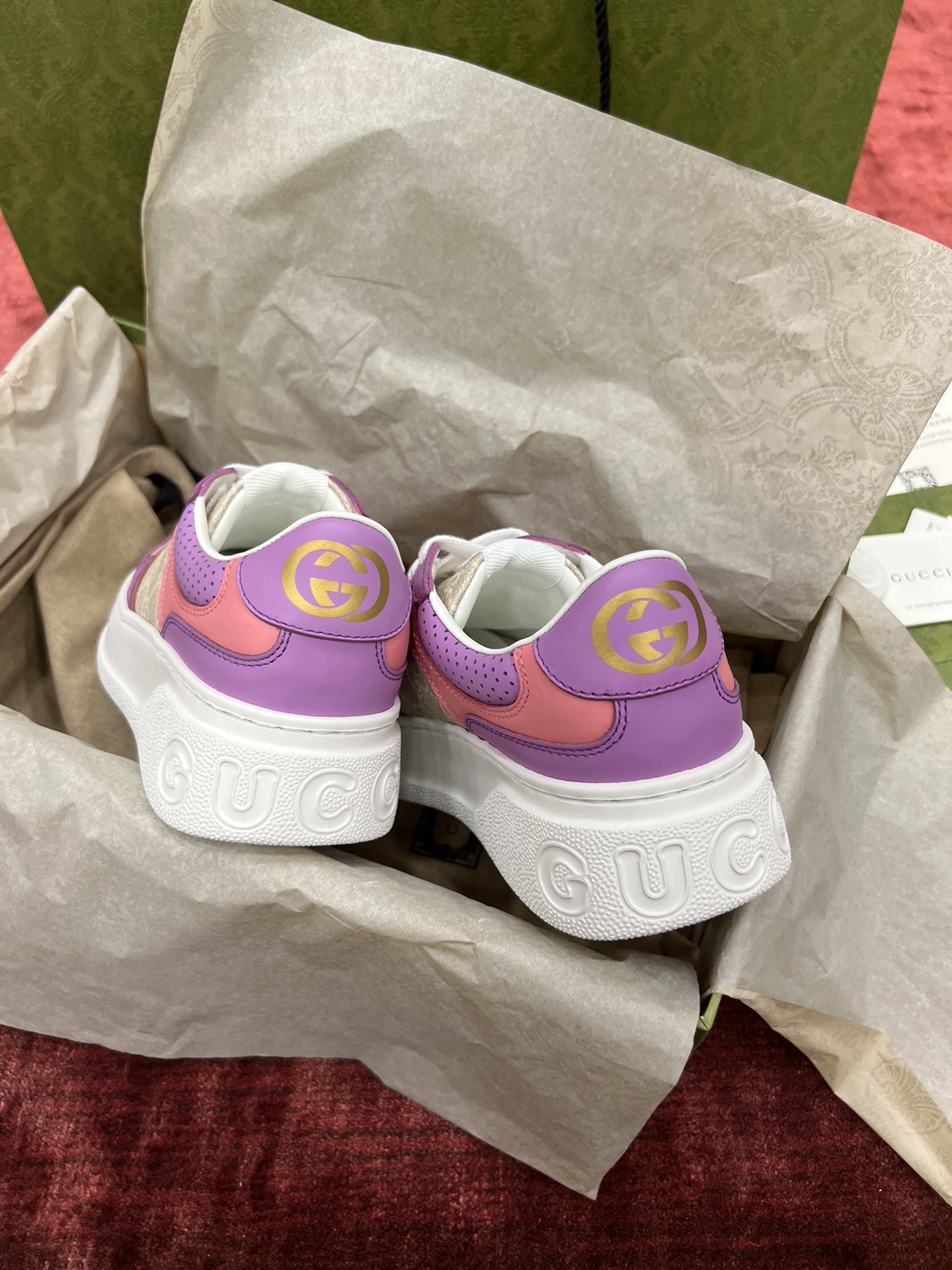 GIÀY GUCCI GG SNEAKER SHOES AAA