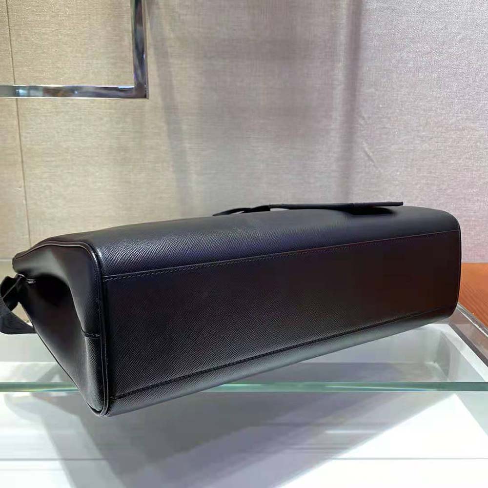 TÚI PRADA Saffiano Leather Prada Galleria Bag-Black