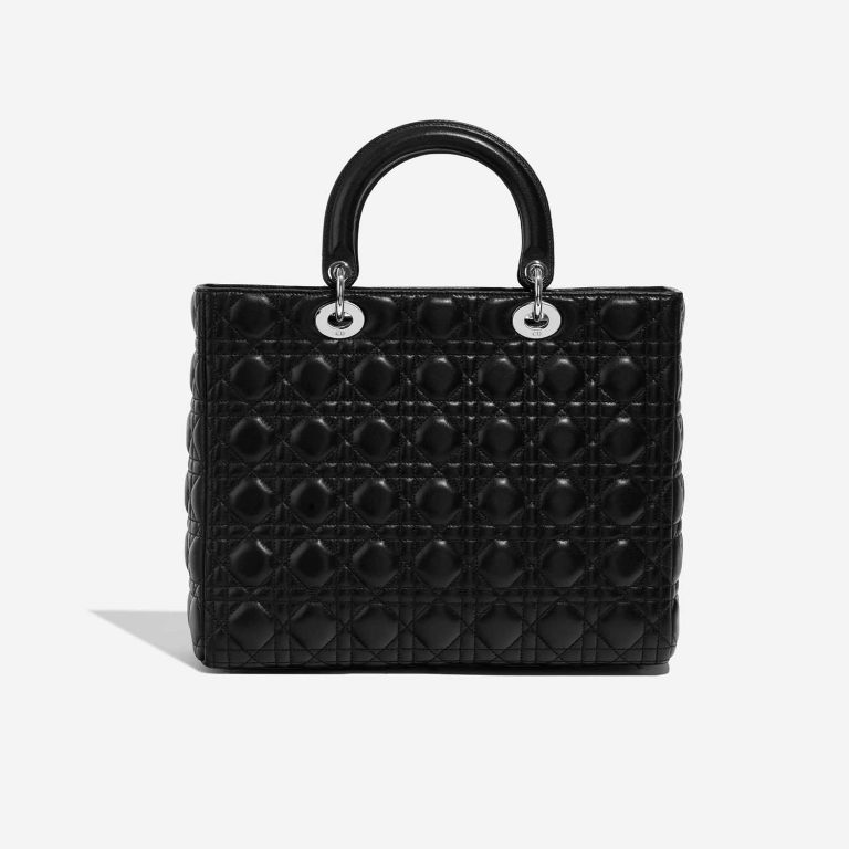 TÚI DIOR Lady Large Calf Black