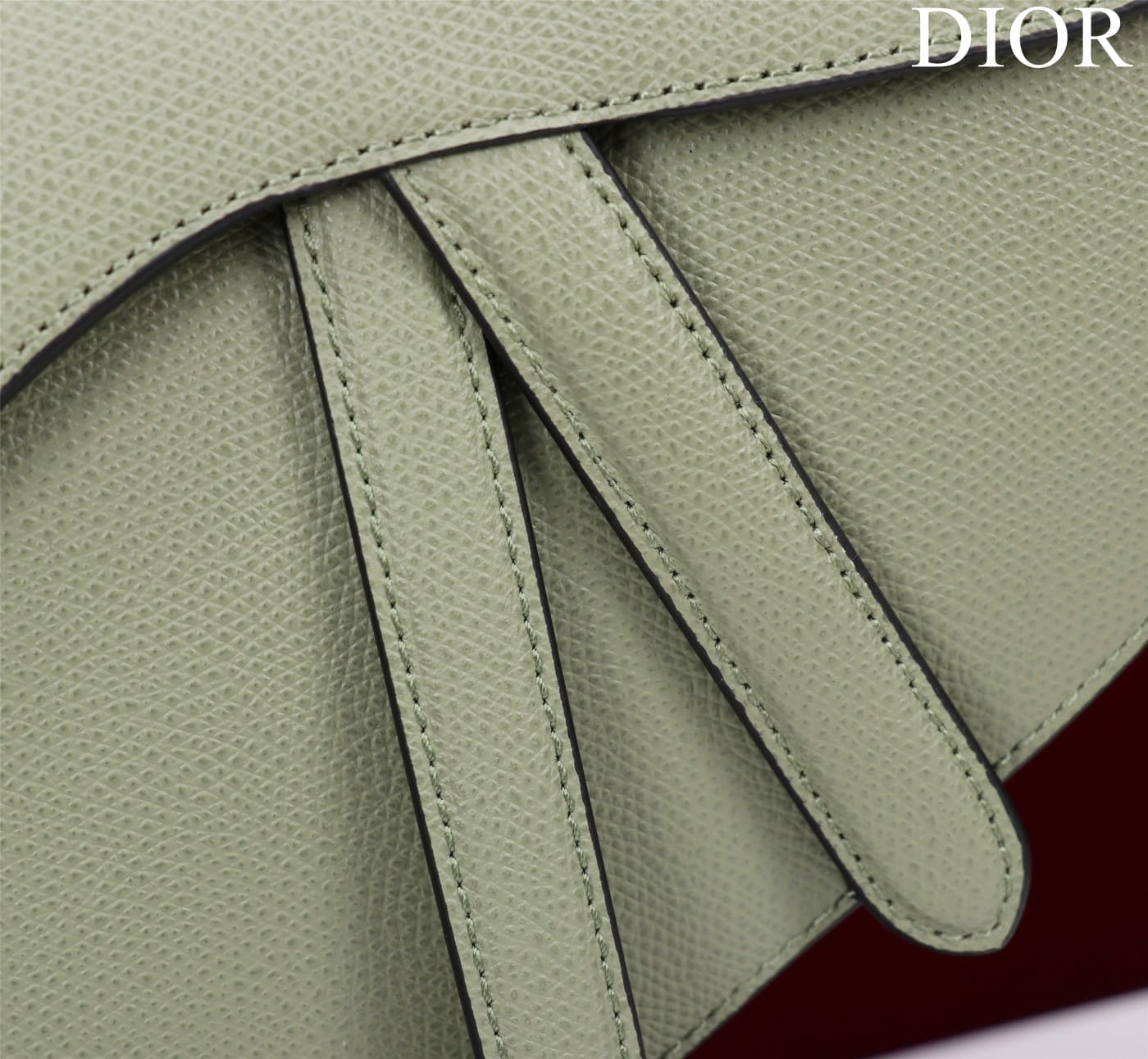 TÚI Dior Women Saddle bag in Calfskin-Olive Top Quality