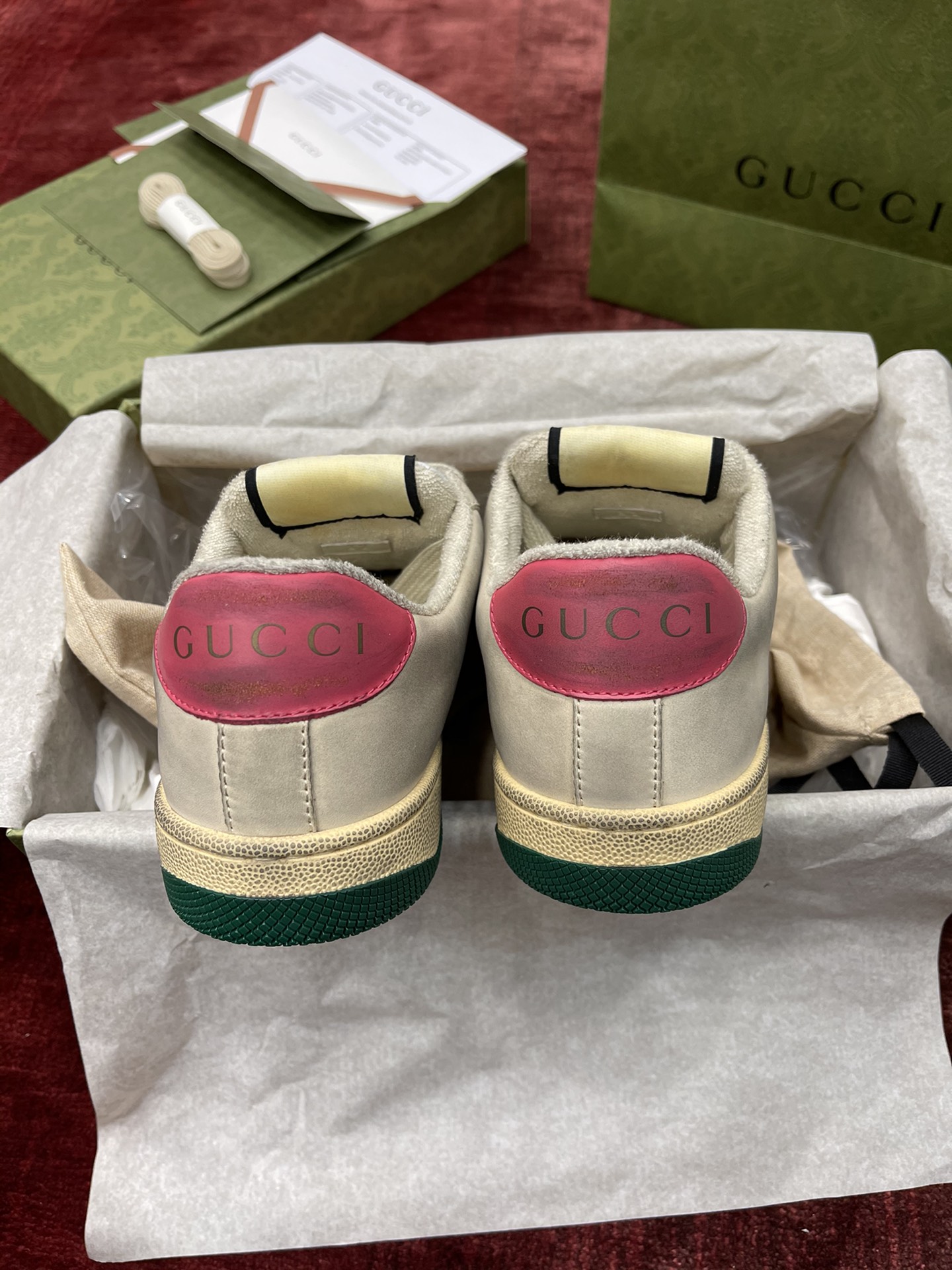 GIÀY GUCCI SCREENER SNEAKER SHOES AAA