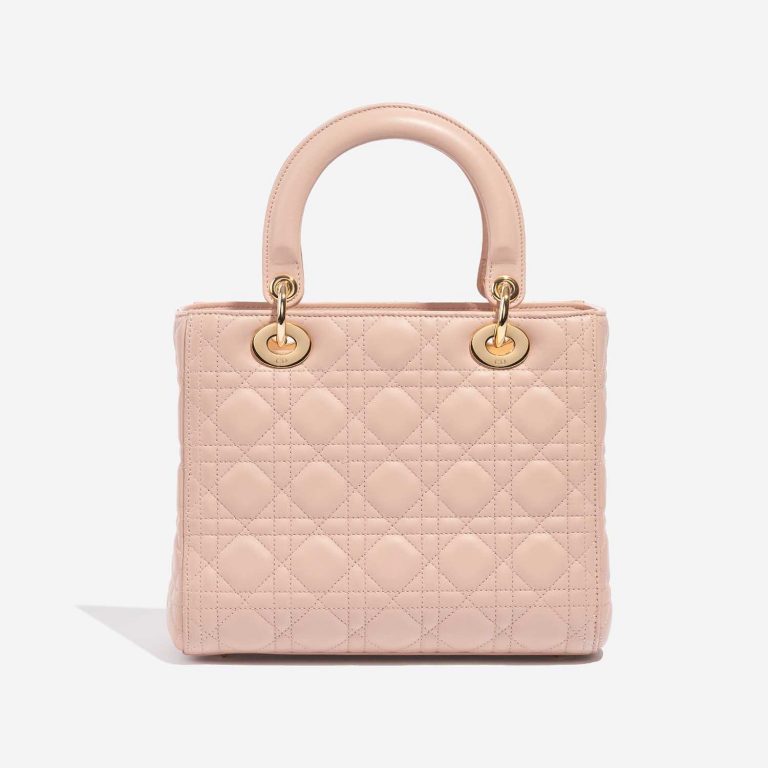 TÚI DIOR Lady Medium Calf Light Pink