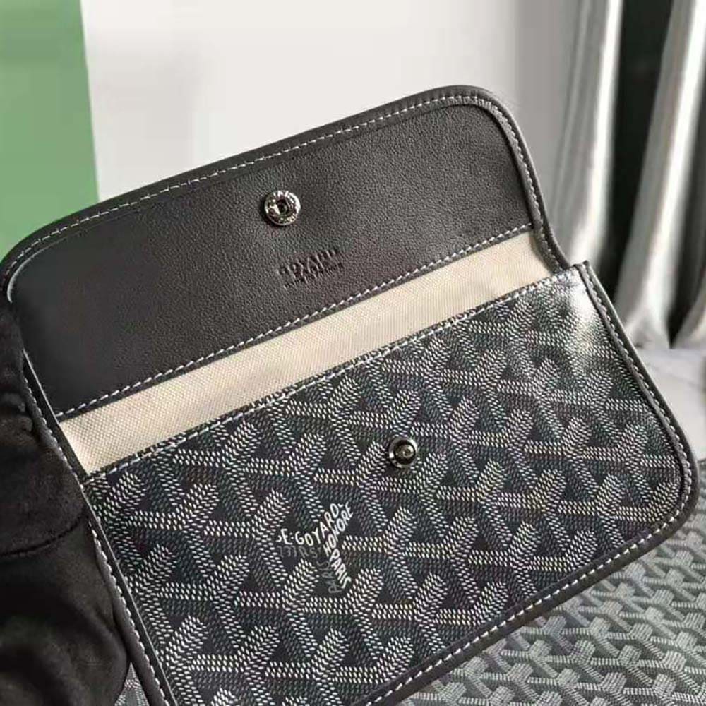 TÚI Goyard Women Sac Saint Louis GM in Goyardine Canvas & Chevroches Calfskin-Silver