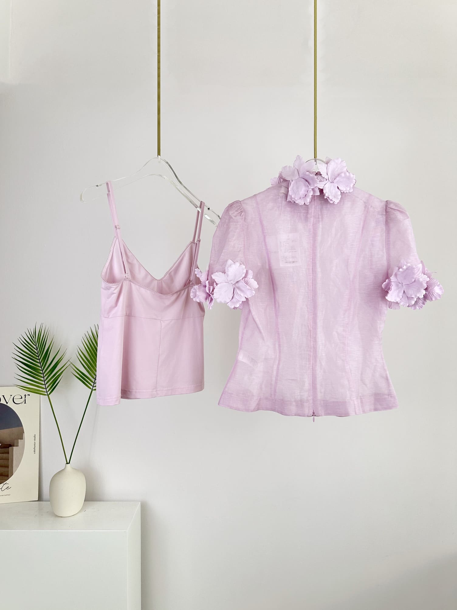 ÁO ZIMMERMANN Flower Purple High Classy