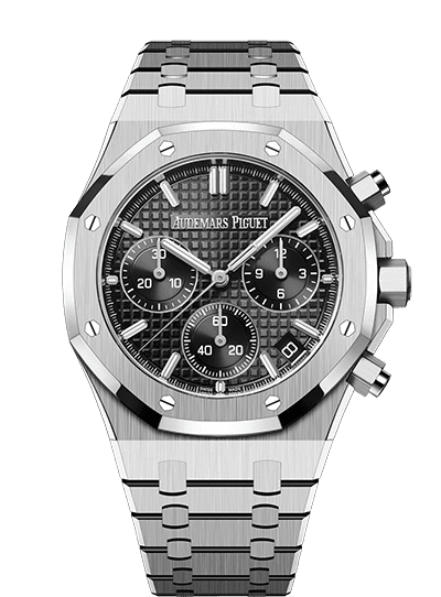 Đồng hồ Audemars Piguet Royal Oak Chronograph Gold mặt số màu đen