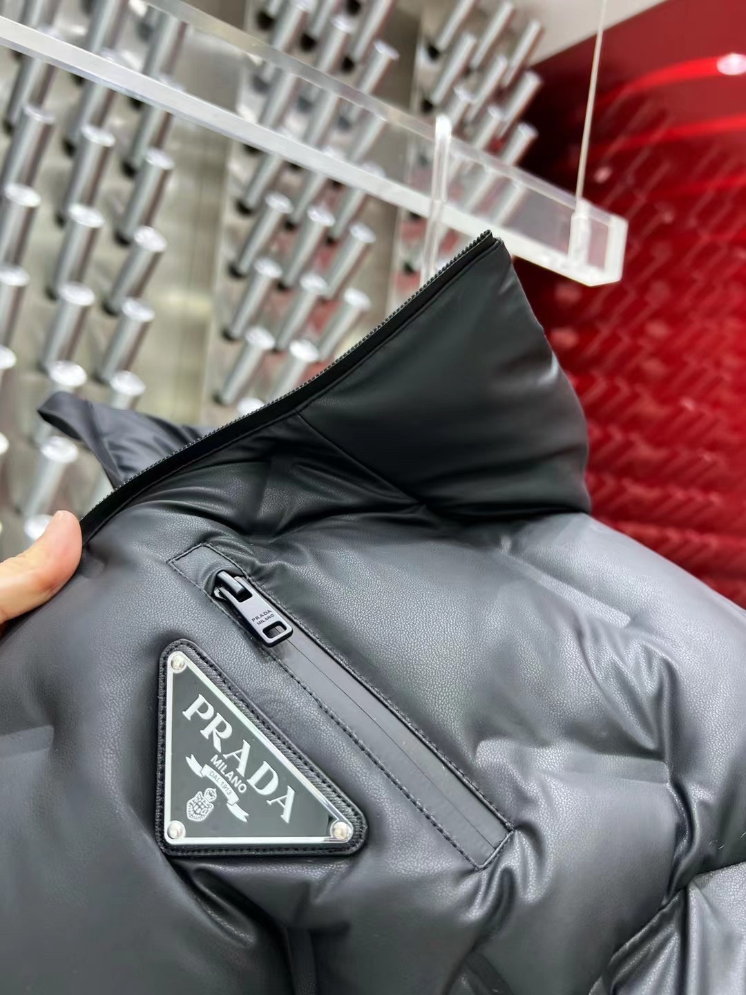 ÁO PRADA FEATHER DOWN JACKET