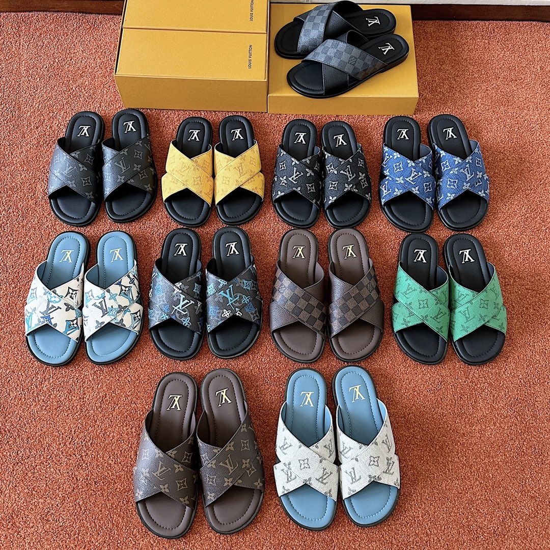 DÉP LOUIS VUITTON MONOGRAM SLIPPER
