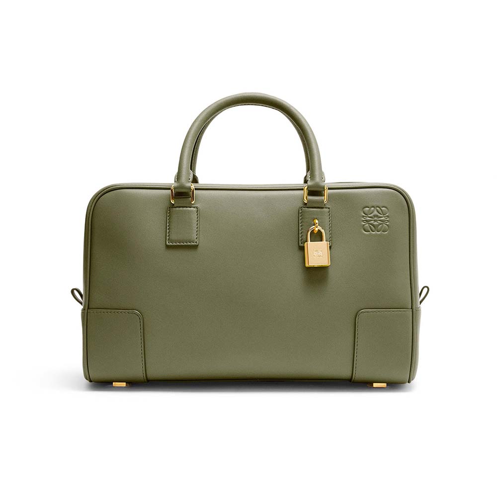 TÚI Loewe Women Amazona 28 Bag in Nappa Calfskin-Green