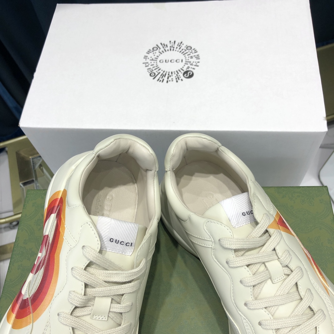 GIÀY GUCCI RHYTON GG ITALIA SNEAKERS SHOES UNISEX