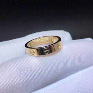 Nhẫn Cartier Love vàng hồng 18K