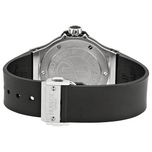 ĐỒNG HỒ HUBLOT Big Bang Black Dial Diamond Black Rubber MENS Watch