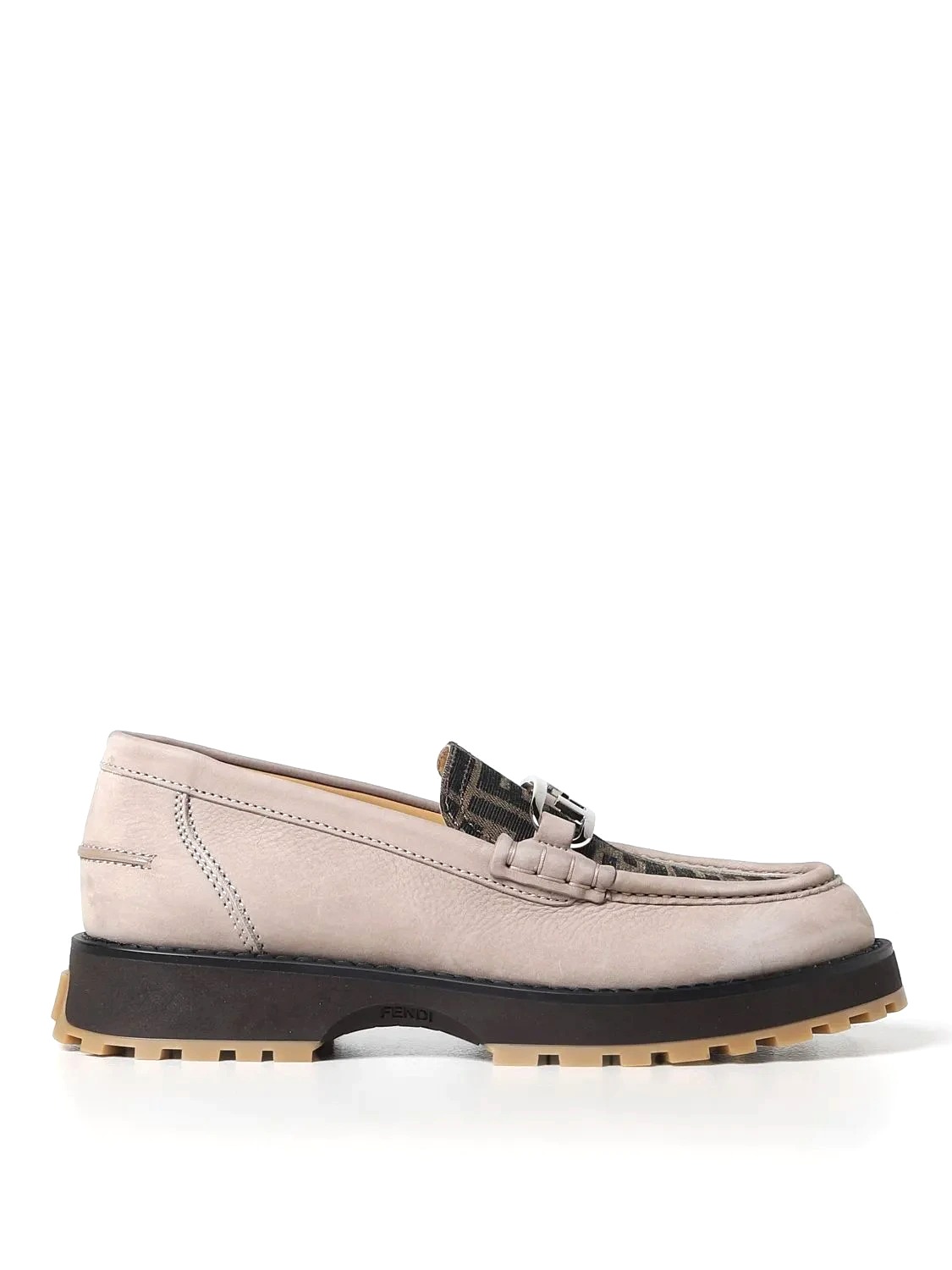 GIÀY FENDI O' Clock loafers in suede