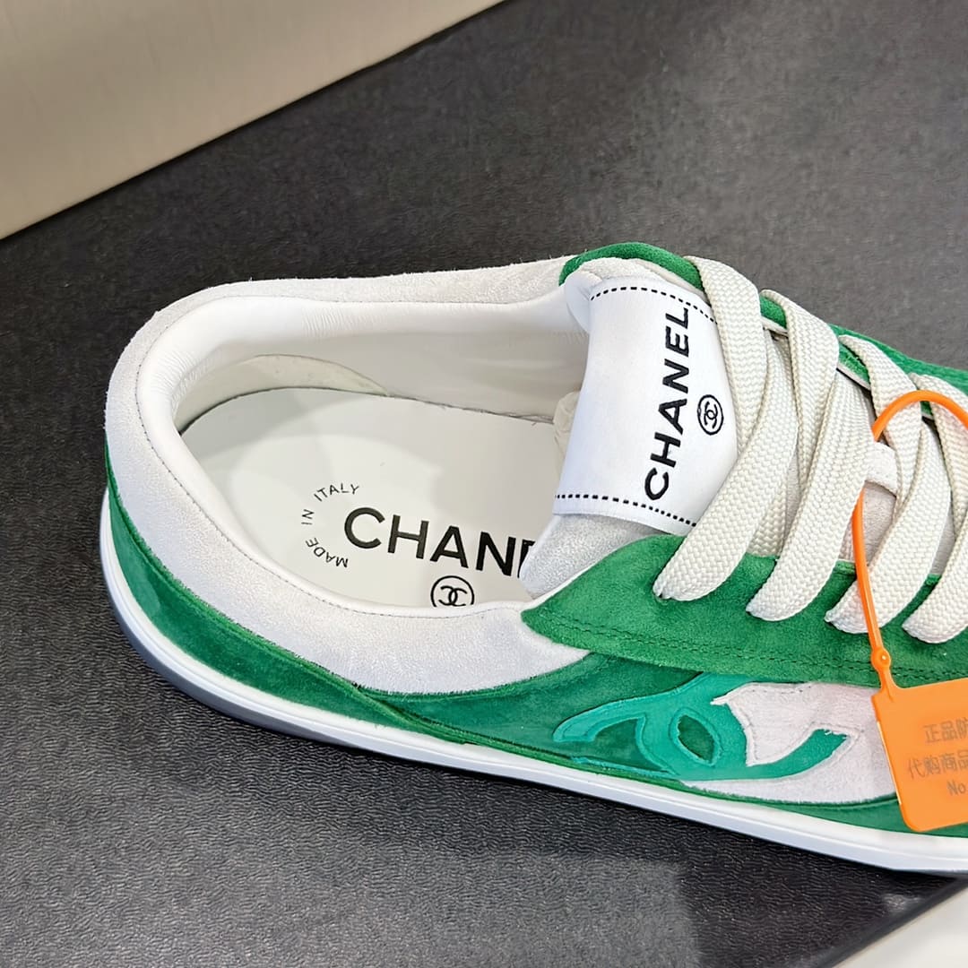 GIÀY CHANEL CC LOGO SNEAKERS SHOES AAA