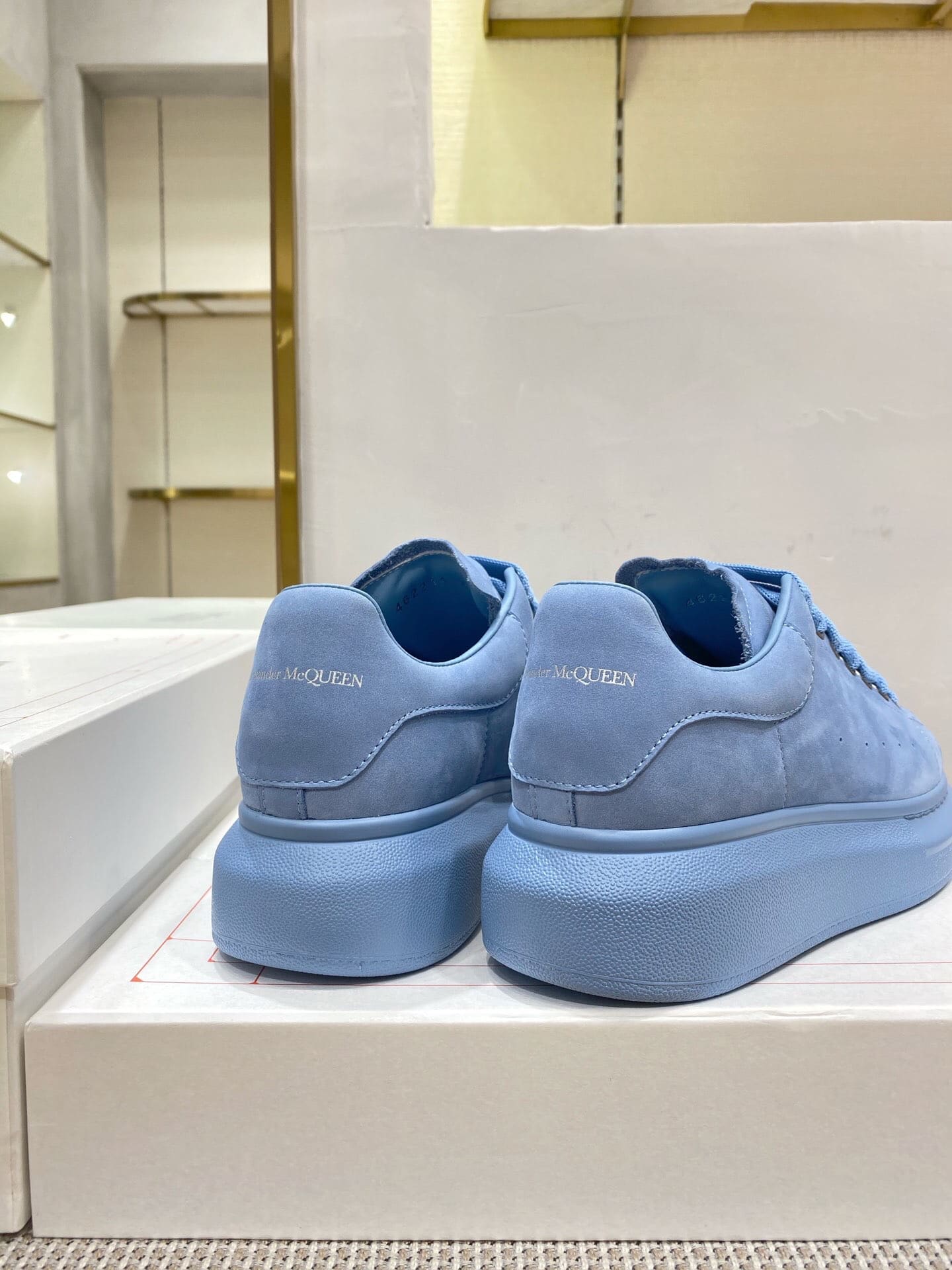 GIÀY ALEXANDER MCQUEEN SNEAKERS SHOES AAA UNISEX NAM VÀ NỮ DA BÊ HẢO HẠNG