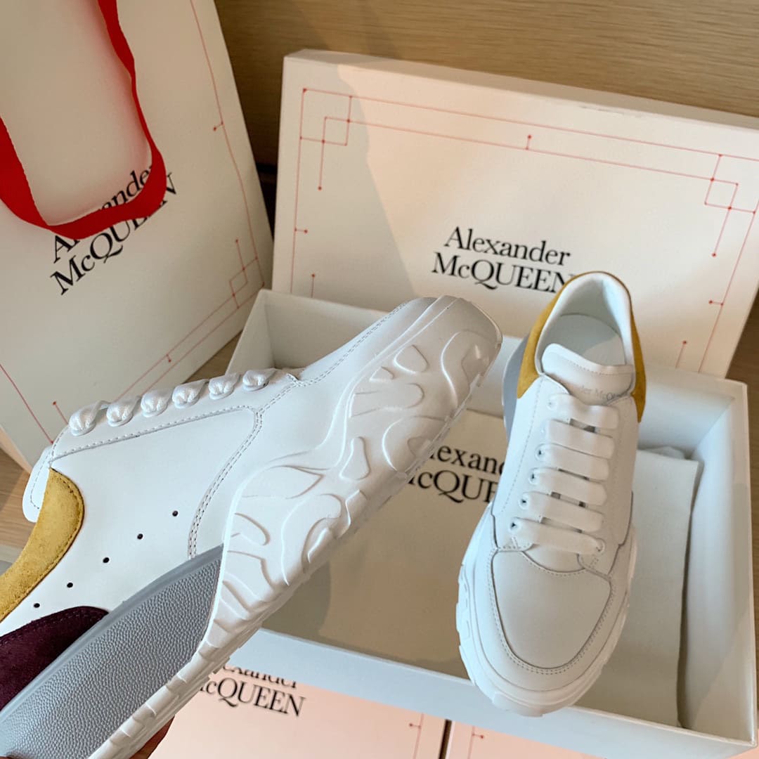 GIÀY ALEXANDER MCQUEEN SNEAKERS SHOES AAA UNISEX NAM VÀ NỮ DA BÊ HẢO HẠNG