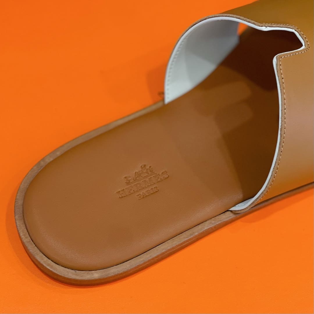 DÉP HERMES IZMIR BROWN SANDAL AAA