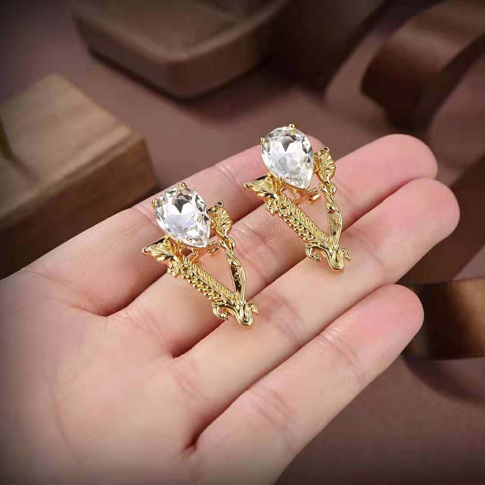 Bông tai Versace Women Virtus Stud Earrings