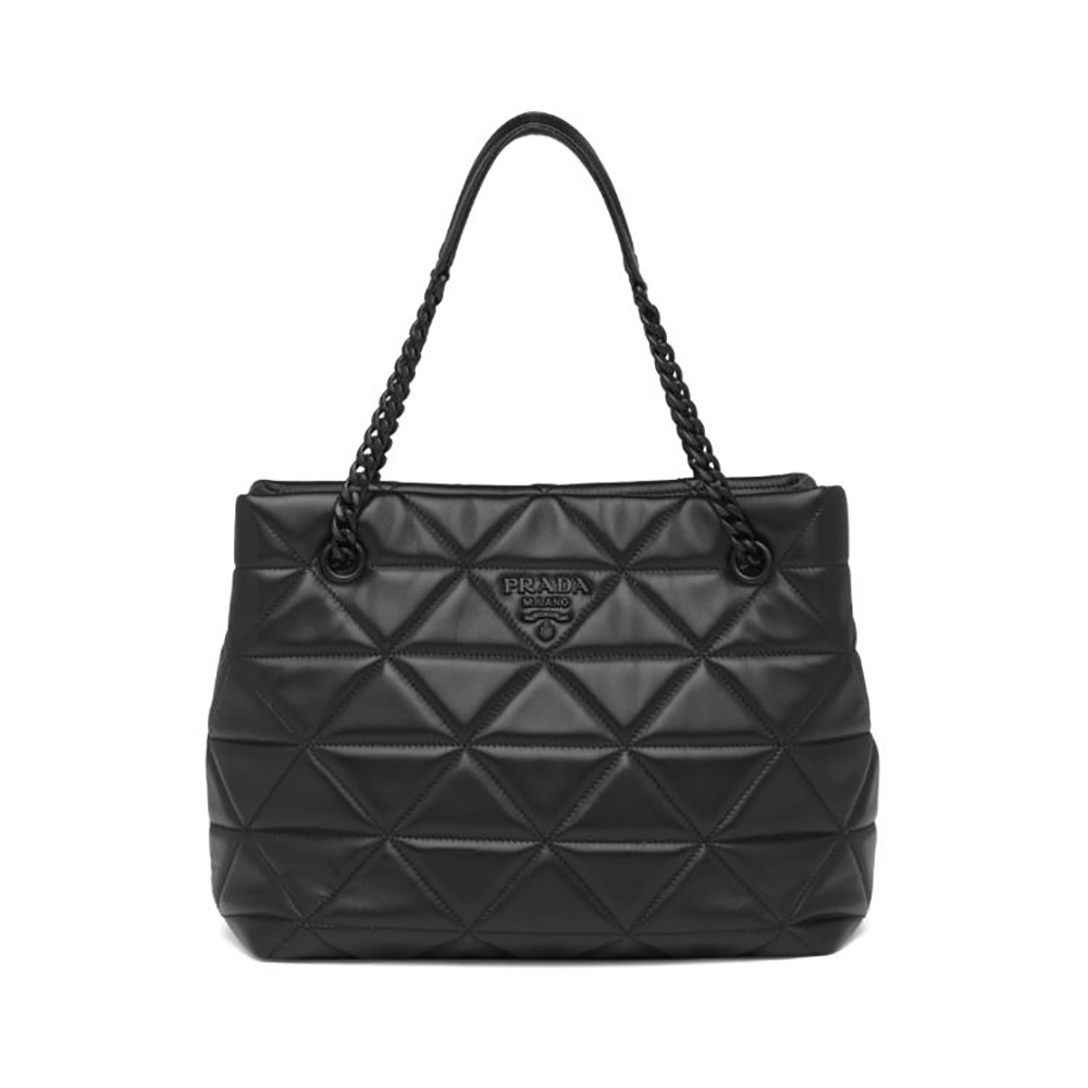 TÚI Prada Nappa Leather Prada Spectrum Tote-Black