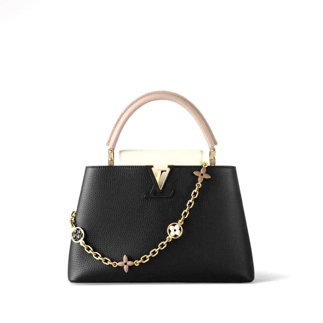 TÚI LOUIS VUITTON CAPUCINES BB DEEP PURPLE MÀU ĐEN