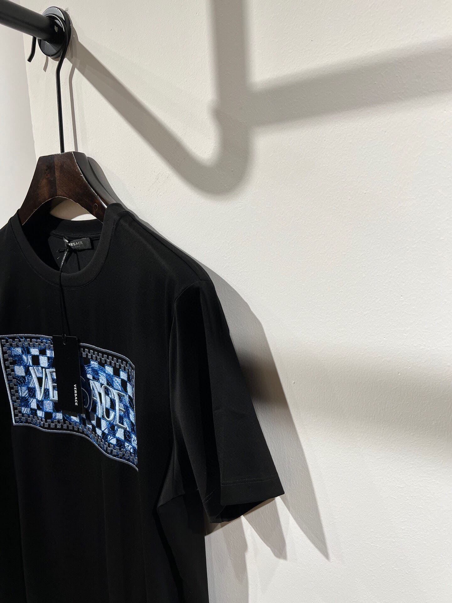 ÁO VERSACE LOGO T SHIRT BLACK