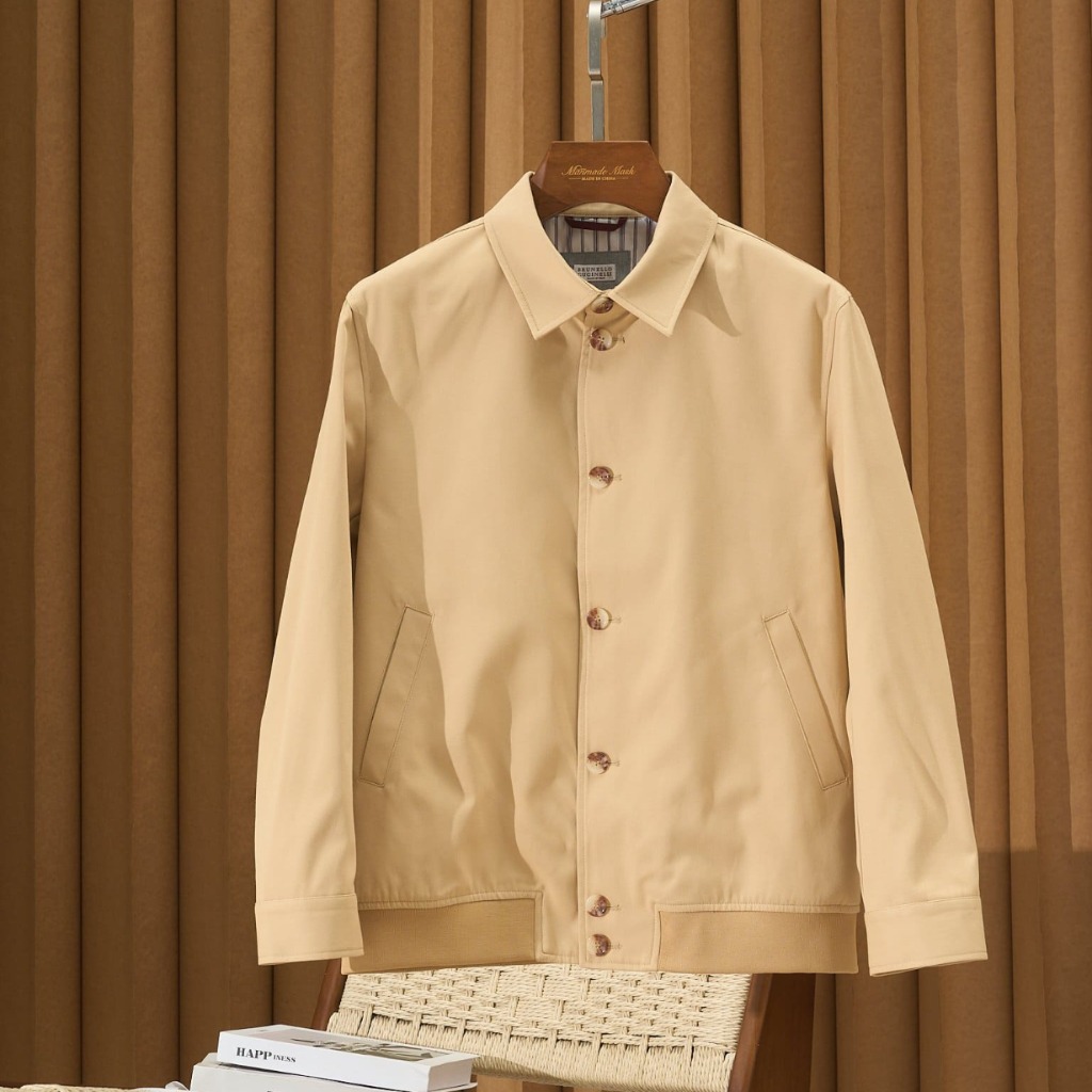 ÁO BRUNELLO CUCINELLI BOMBER JACKET TOP QUALITY AAA