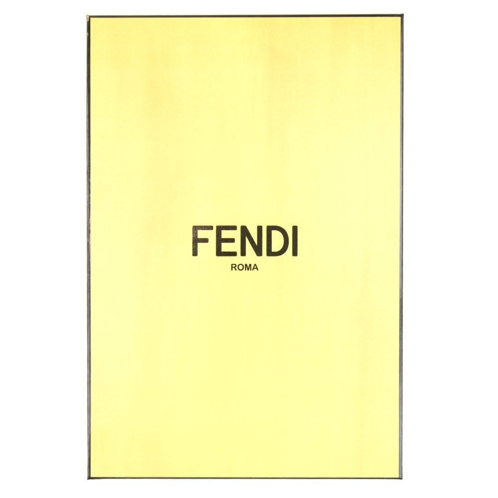 ÁO FENDI FF Logo Collar Long Sleeve Shirt Black