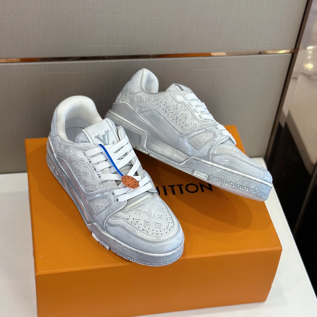 GIÀY LOUIS VUITTON TRAINER MONOGRAM SNEAKERS SHOES AAA