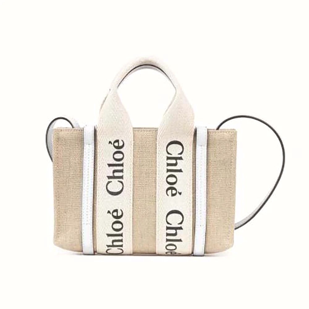 TÚI Chloe Women Mini Woody Tote Bag-Blue