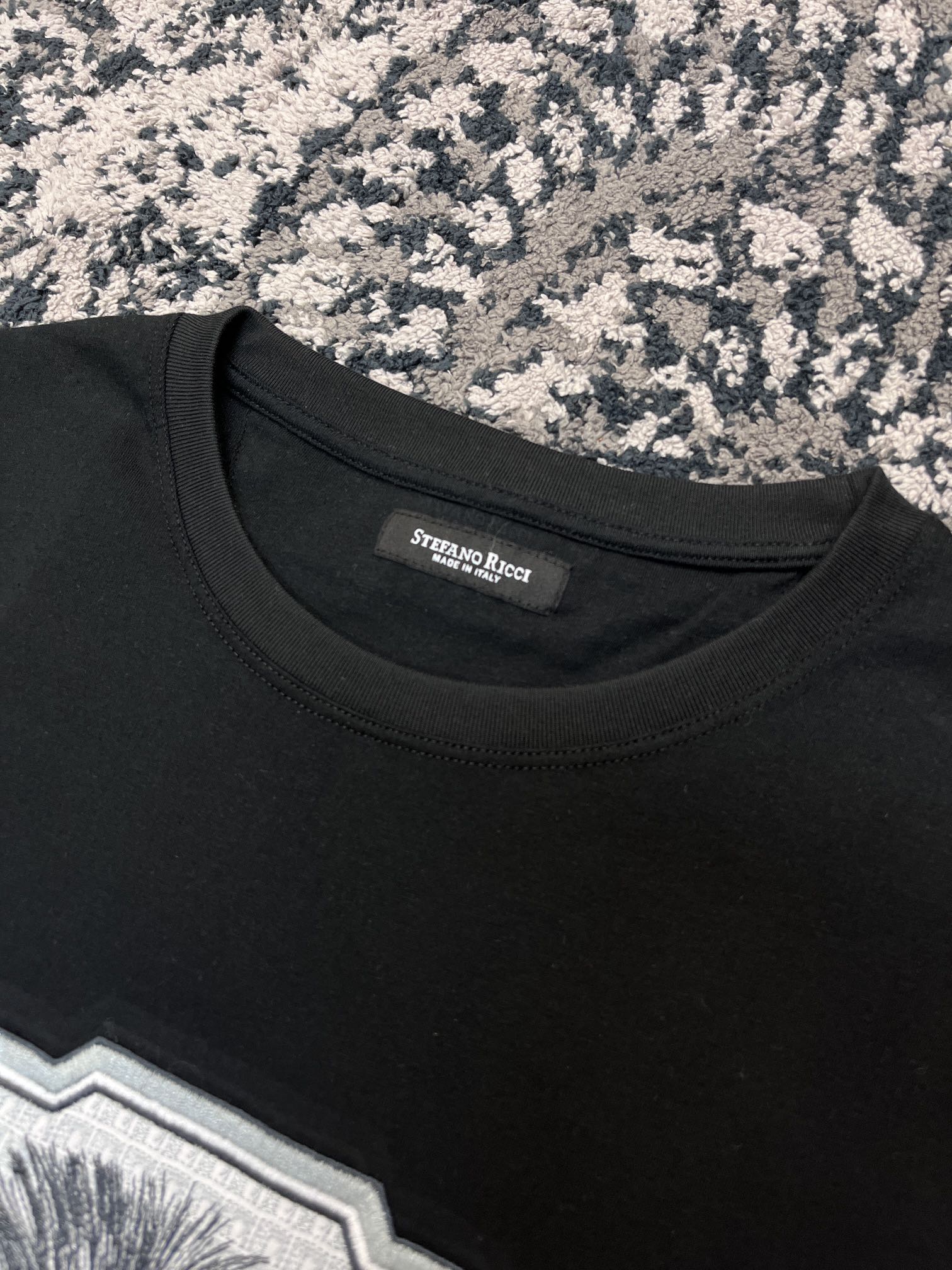 ÁO STEFANO RICCI LION Logo T-Shirt