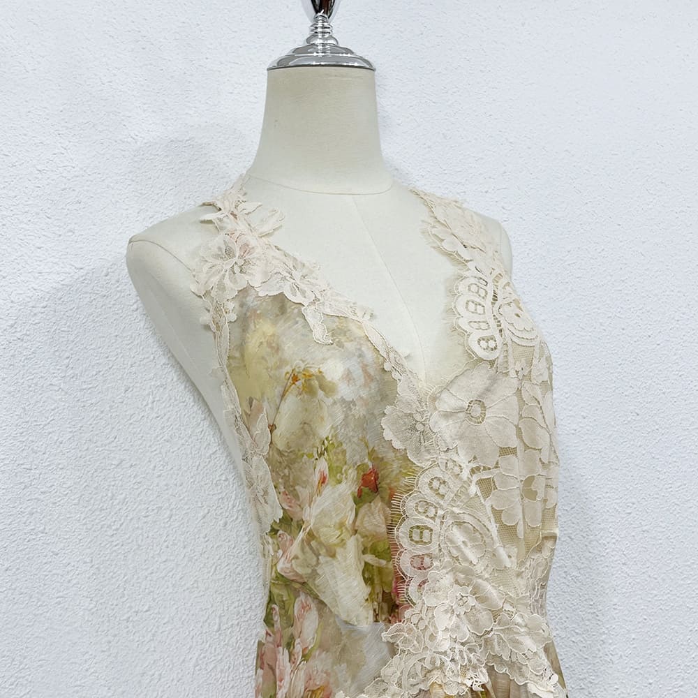 VÁY ZIMMERMANN Flower Vintage Dress High Classy