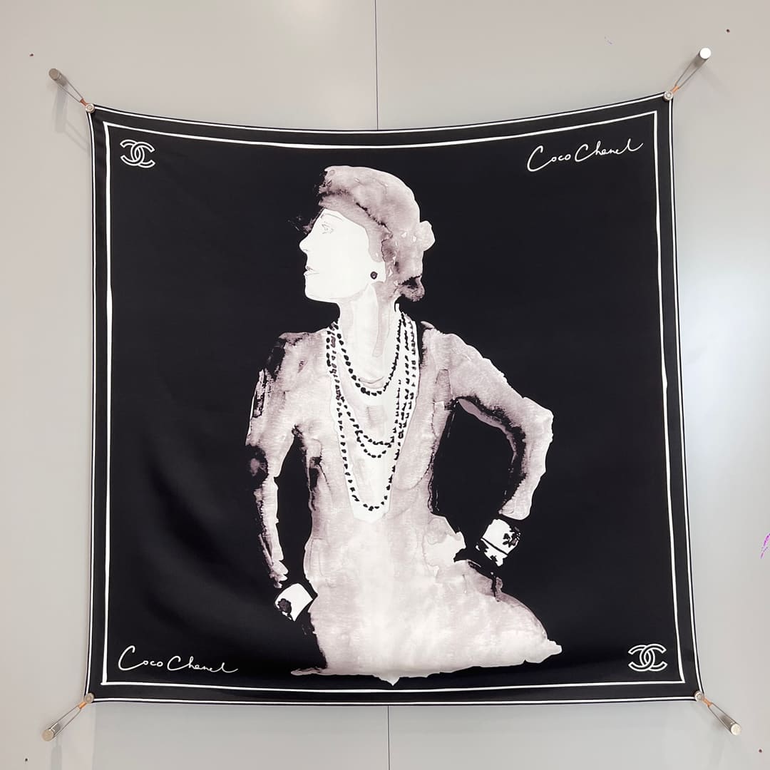 KHĂN CHANEL TOP QUALITY AAA SILK