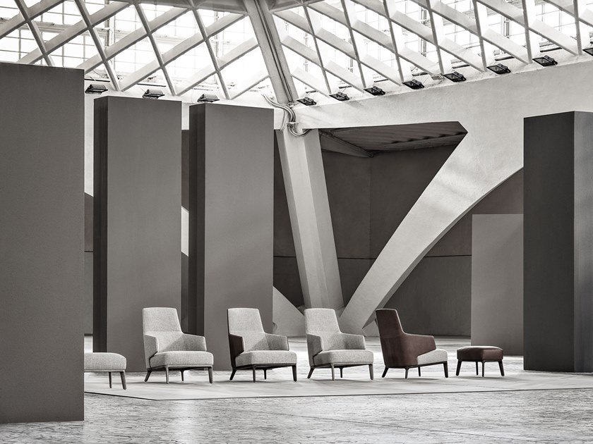 GHẾ LOTTO Bergere armchair with armrests ARMCHAIR