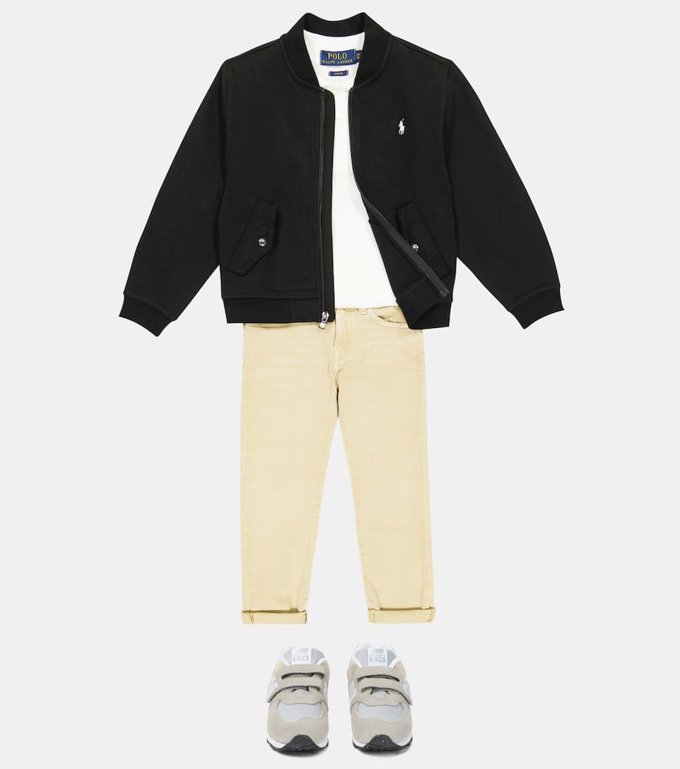 ÁO POLO RALPH LAUREN KIDS Logo bomber jacket 4-14 years