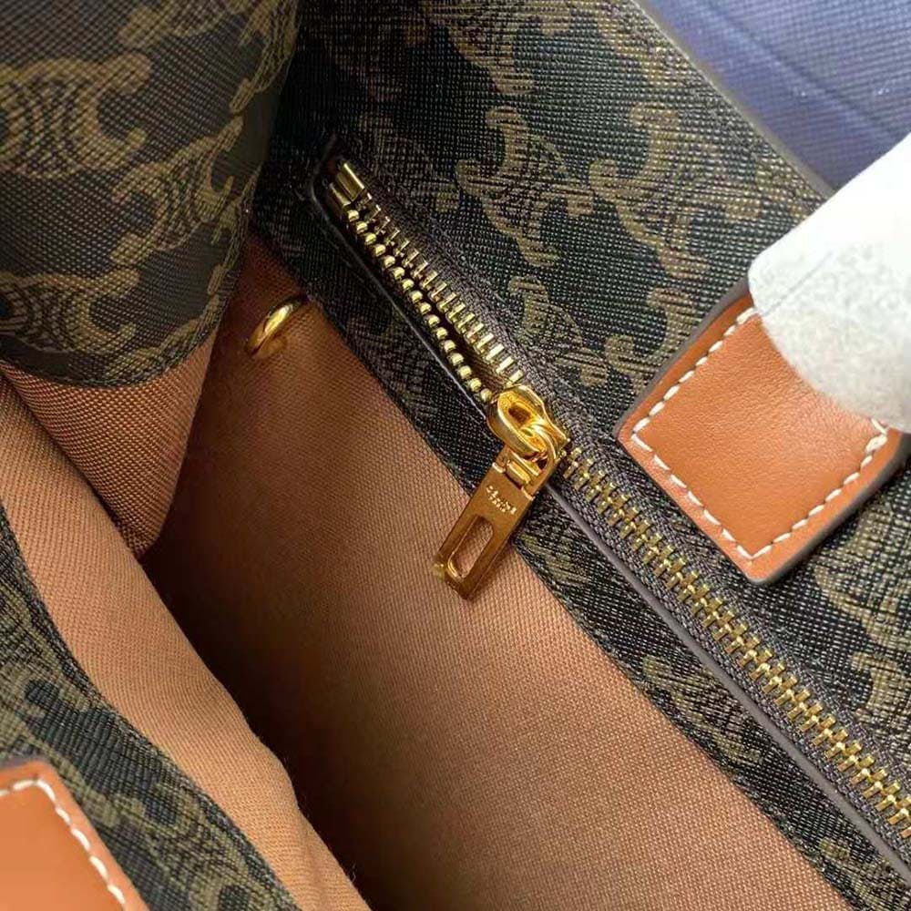 TÚI Celine Women Vertical Cabas in Triomphe Canvas