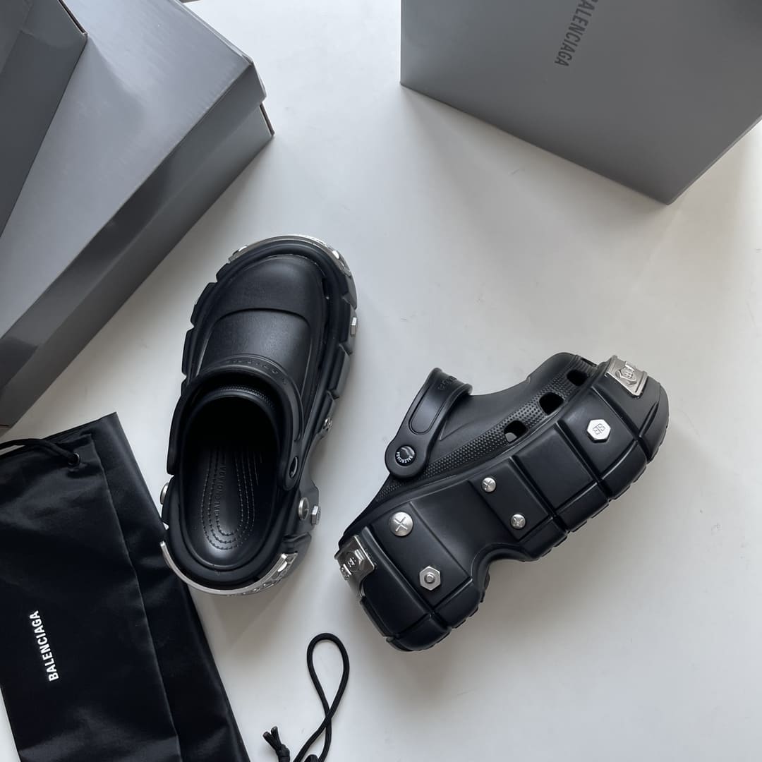 DÉP XỎ NGÓN BALENCIAGA HARDCROCS TOP QUALITY SHOES AAA
