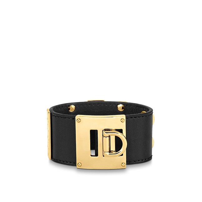VÒNG TAY LOUIS VUITTON SO LV BRACELET BLACK
