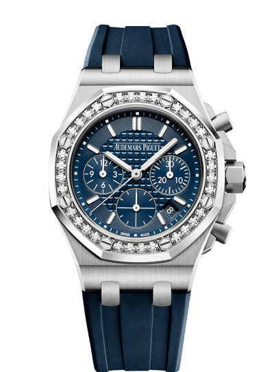 Đồng hồ Ademars Piguet Royal Oak Offshore Selfwinding Chronoghraph mặt số màu xanh