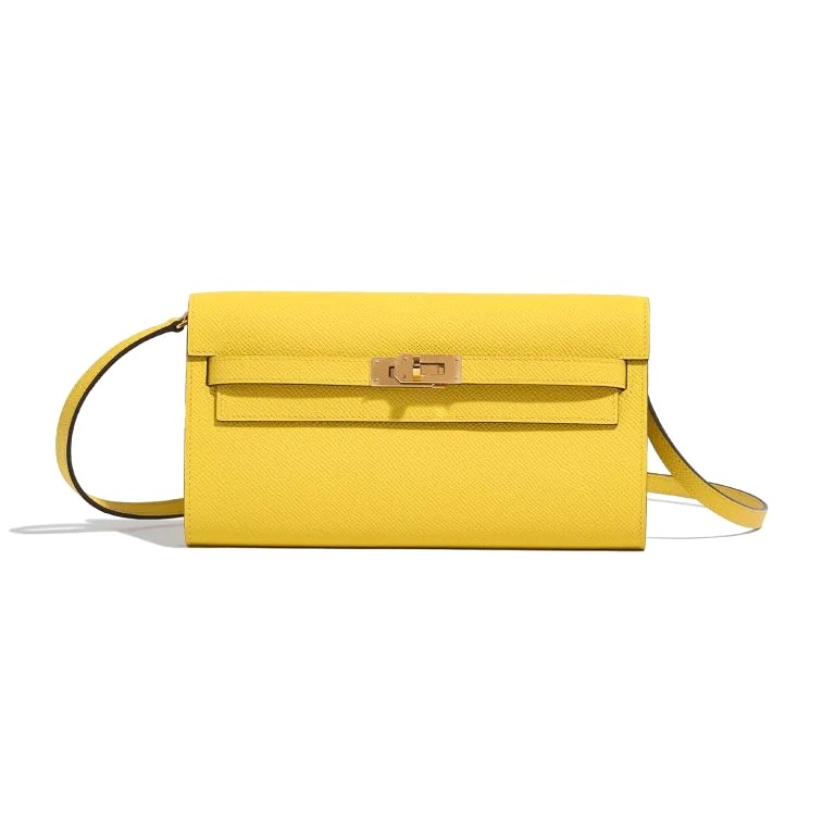 TÚI Hermès Kelly To Go Epsom Jaune de Naples