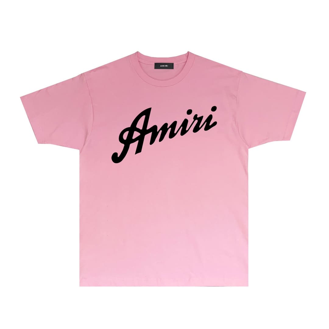 ÁO AMIRI T SHIRT MÀU HỒNG UNISEX