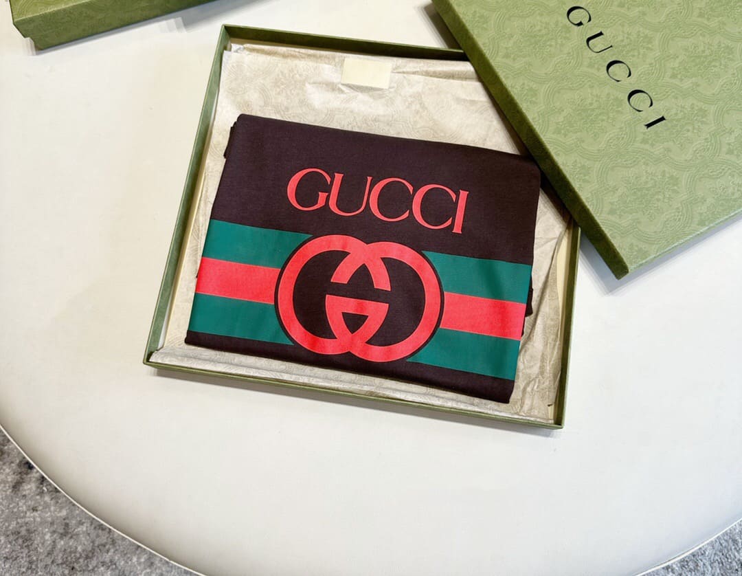 ÁO GUCCI GG T SHIRT MÀU NÂU UNISEX