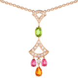 DÂY CHUYỀN BULGARI DIVAS’ DREAM GEMSTONES & DIAMOND 18K ROSE GOLD