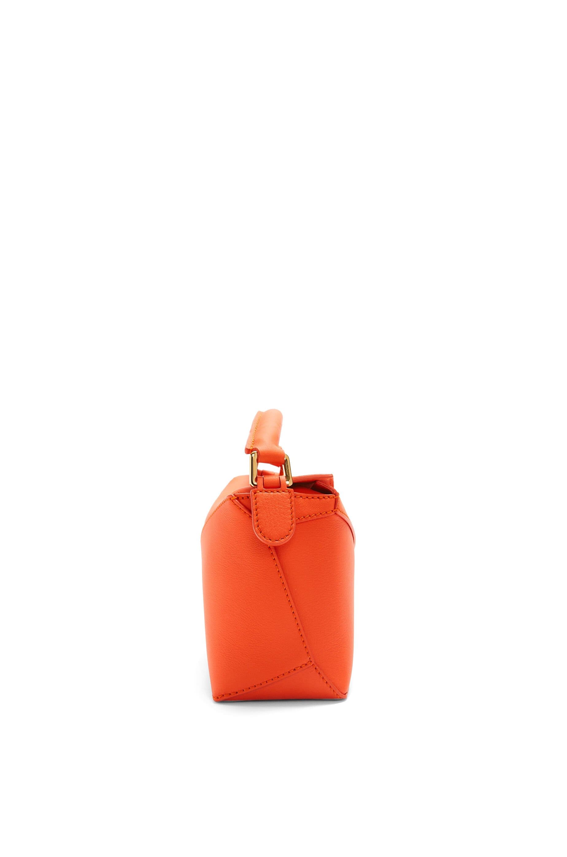 Túi LOEWE Mini Puzzle bag in classic calfskin orange