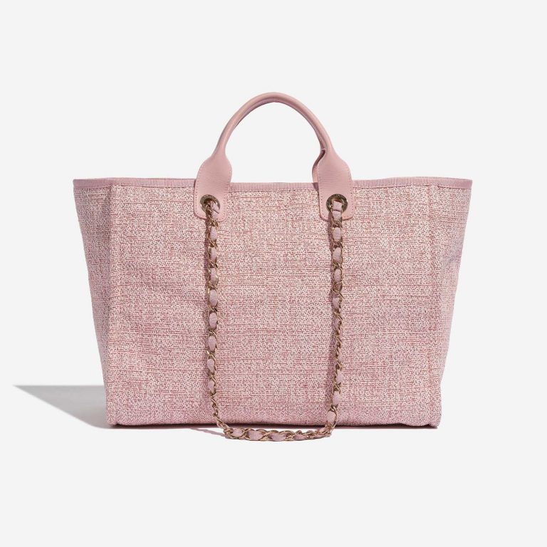 TÚI Chanel Deauville Medium Tweed Pink