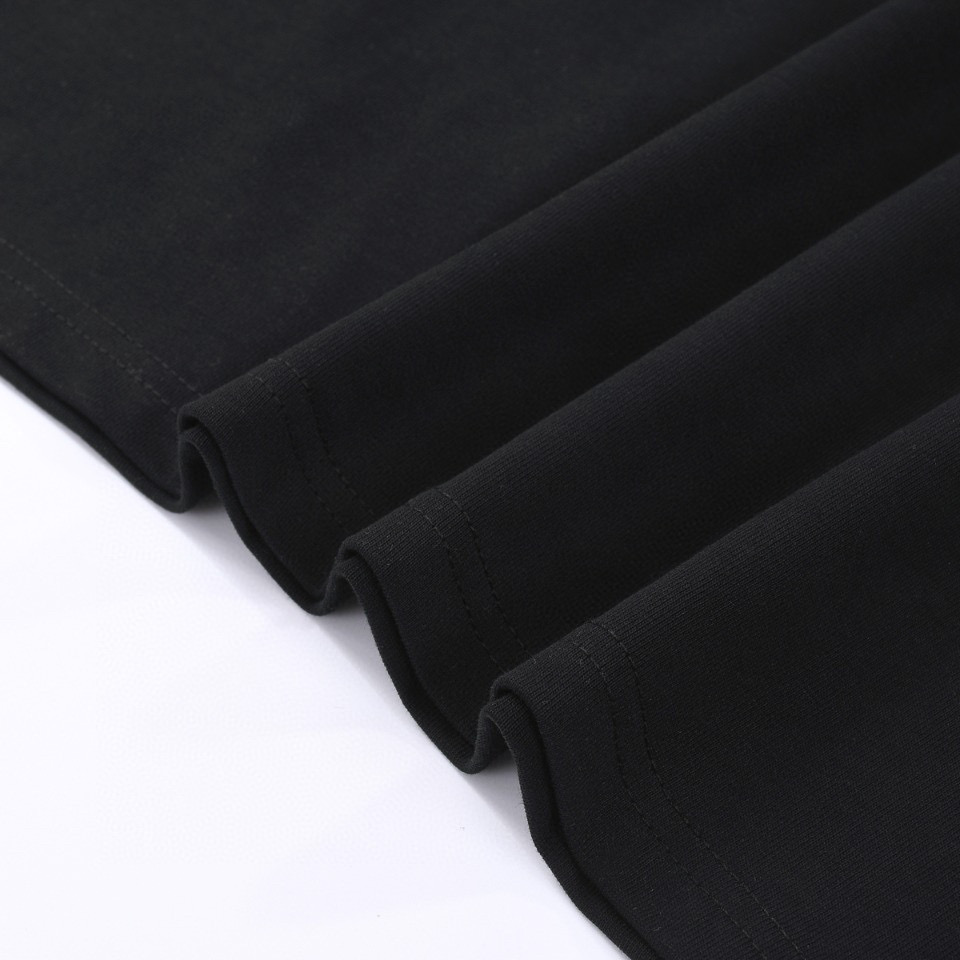 ÁO BALENCIAGA print cotton jersey T-shirt